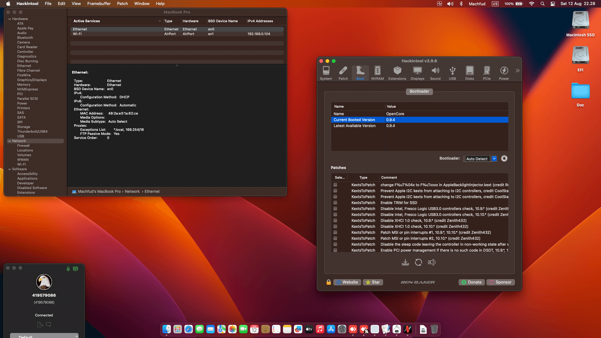 Lenovo Thinkpad L380 Yoga 3rd Touchscreen [KabyLake R   Intel UHD 620 + PS2]   OpenCore 1